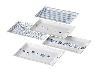 Assiettes pour brochettes japonaises