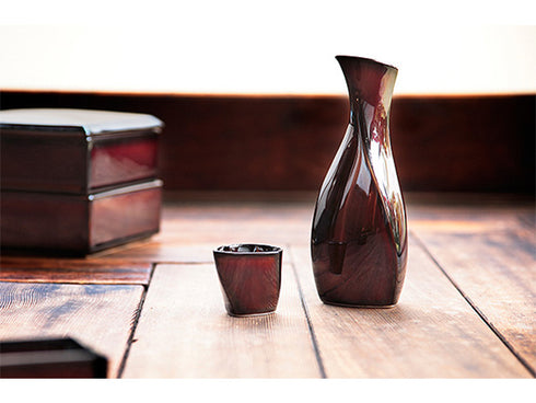 Service à saké Urushi