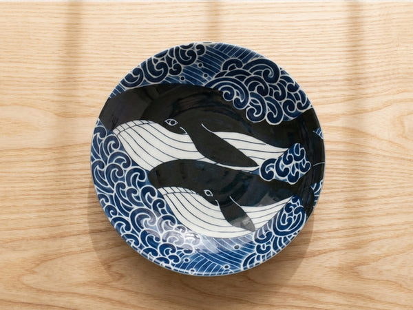 Assiettes japonaises Kujira ×2