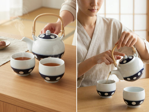 Service à thé Fukidama