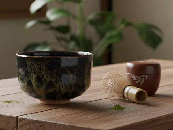 Bol à matcha Arita Bols BOLS À MATCHA COFFRETS MATCHA CÉRÉMONIE DU THÉ PORCELAINE DE ARITA