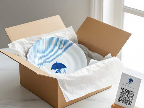 Coffret cadeau assiettes Asabashi