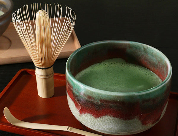 Bol à matcha Oribe Bols BOLS À MATCHA COFFRETS MATCHA CÉRAMIQUE DE TOKONAMÉ CÉRÉMONIE DU THÉ