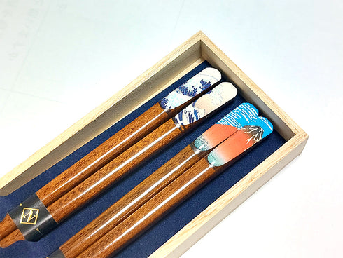 Coffret baguettes Hokusai