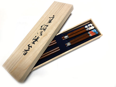 Coffret baguettes Hokusai