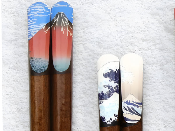 Coffret baguettes Hokusai Couverts & baguettes BAGUETTES COFFRETS CADEAU