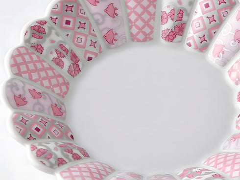 Assiette rondes Hana Rikyu