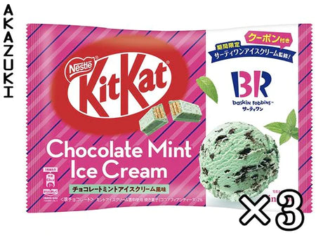 KitKat Baskin-Robbins choco menthe