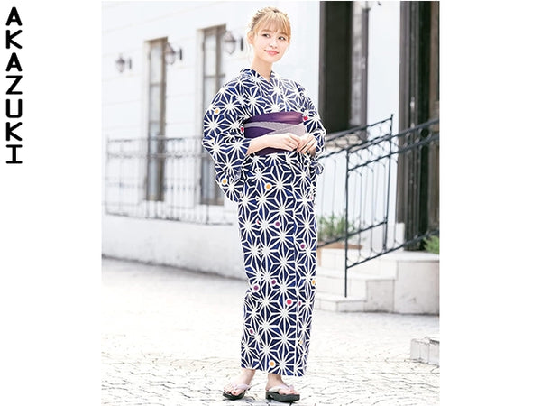 Yukata Asanoha Vêtements POUR FEMMES YUKATA