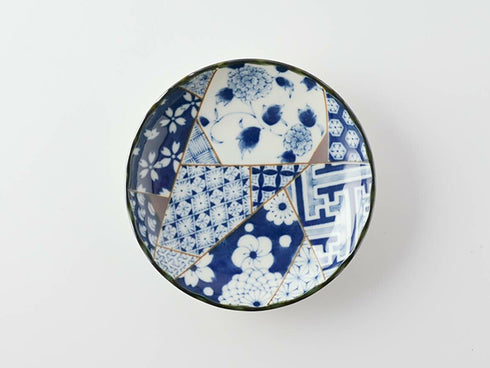 Petites assiettes Yuzen ×4