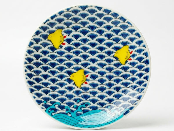 Assiette japonaise Chidori
