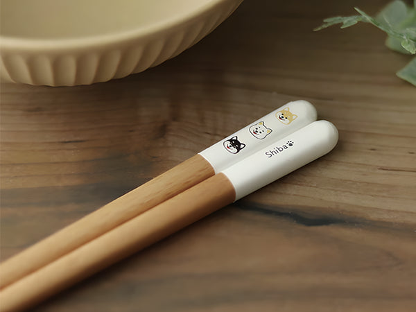 Baguettes japonaises Shiba inu ×2 Couverts & baguettes BAGUETTES COFFRETS CADEAU