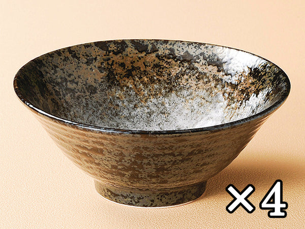 Bols à soba japonais Shibuki ×4 Bols BOLS BOLS À RAMEN