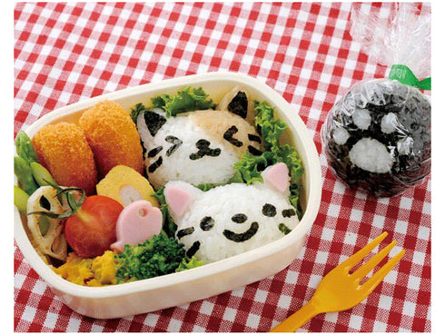Neko onigiri set