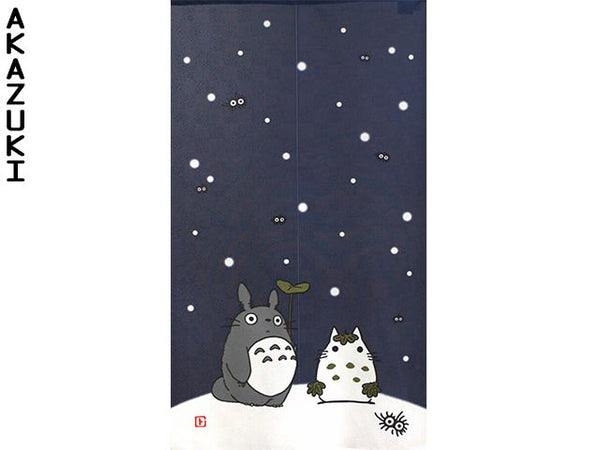 Noren Totoro Textile de maison RIDEAUX TOTORO
