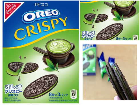 Oreo crispy matcha