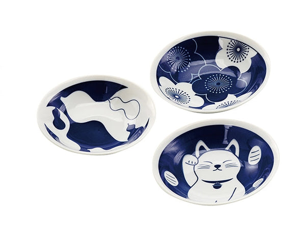 Coffret assiettes Aizome Assiettes ASSIETTES COFFRETS CADEAU PORCELAINE DE ARITA
