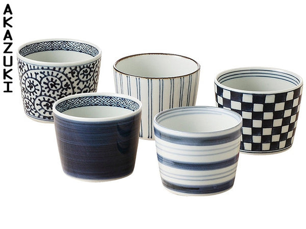 Coffret cadeau soba choko Arita Bols COFFRETS CADEAU PORCELAINE DE HASAMI SOBA CHOKO TASSES À THÉ