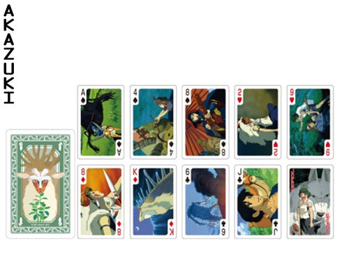 Cartes à jouer Mononoke