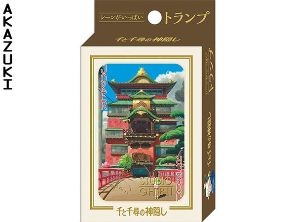 Cartes à jouer Chihiro Jeux & jouets CARTES À JOUER LE VOYAGE DE CHIHIRO