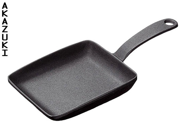 Mini Poêle à Frire Antiadhésive 10 Cm - Fonte Avec Manche En Bois, Pour Œufs, Crêpes, Omelettes